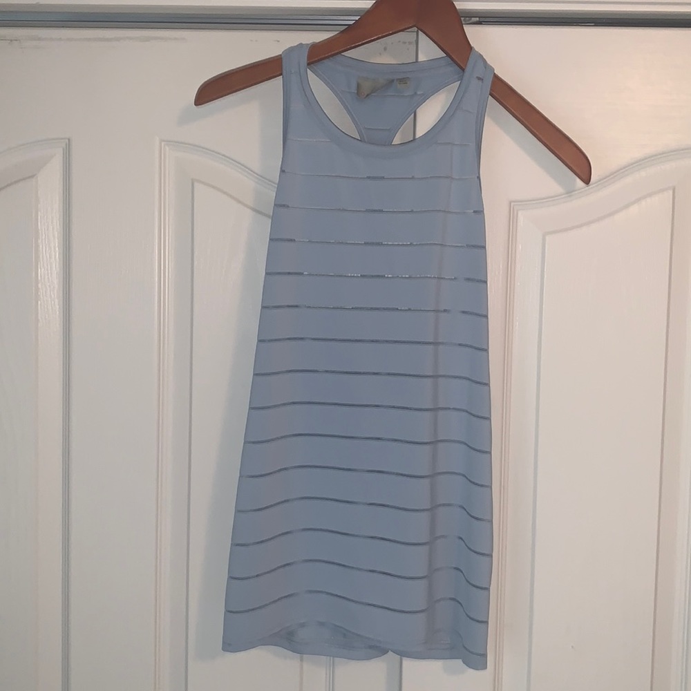 Athleta light blue tank top. Size XS